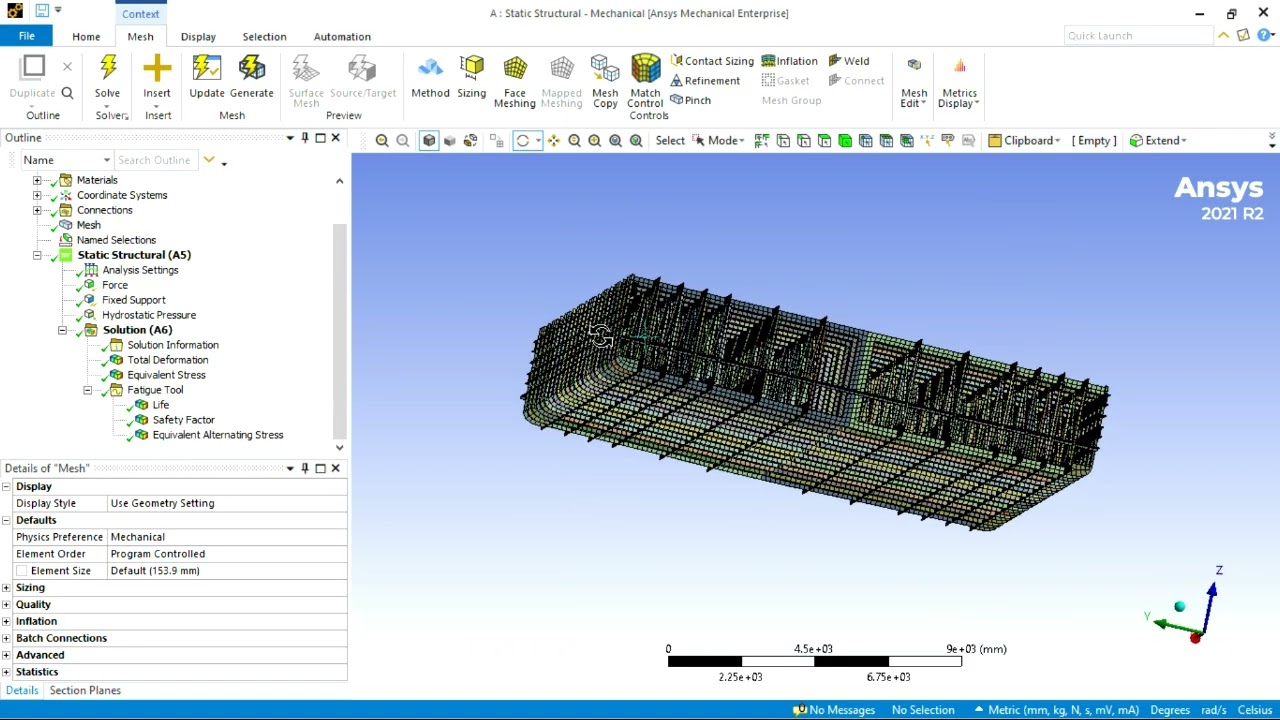 Fatigue Analysis of Ship Hull Structure Result