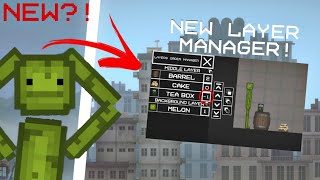 Update 26.0: NEW LAYER MANAGER in Melon Playground!