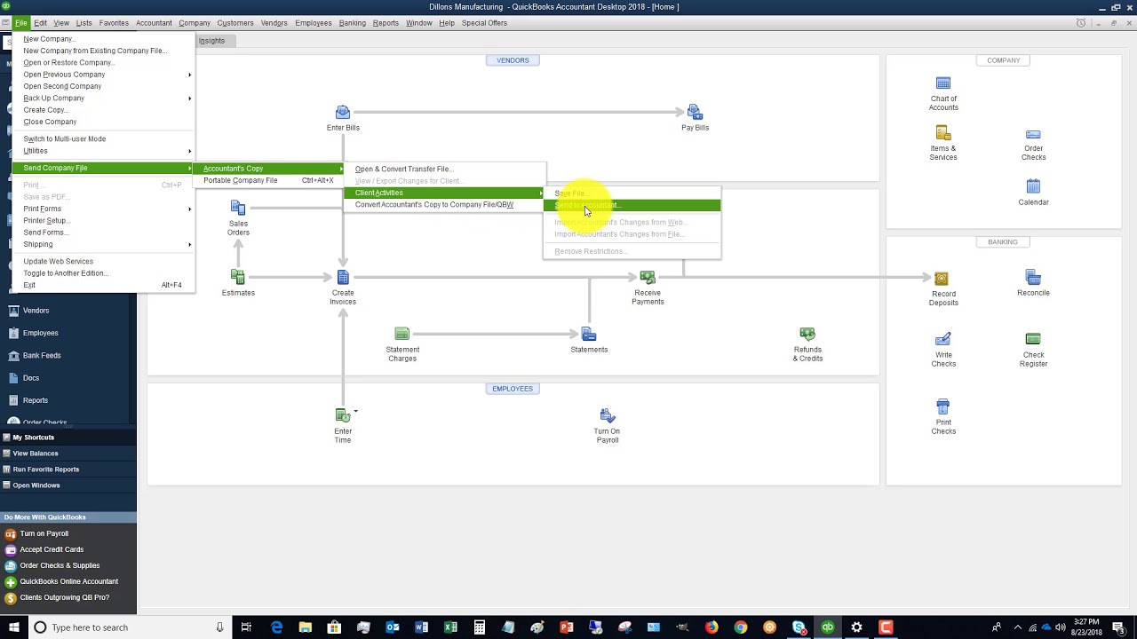 How to Make an Accountants Backup Copy in Quickbooks Desktop YouTube