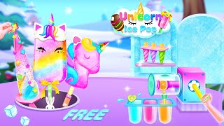 Unicorn Ice Popsicle Mania – Ice Cream Games by FunPop screenshot 2
