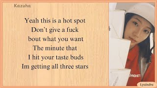 Spaghetti (English Ver.) (feat. J-Hope of BTS) - LE SSERAFIM | Lyrics