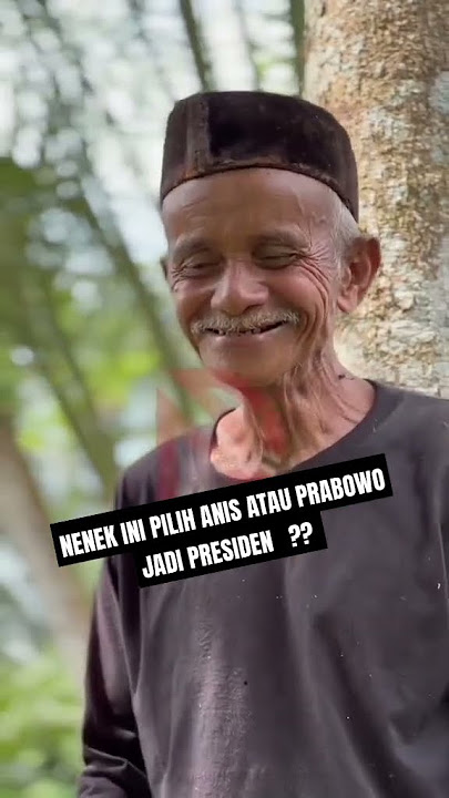 Nenek ini pilih siapa jadi presiden ?? #presiden #anisbaswedan #prabowo #shortvideo #fypシ