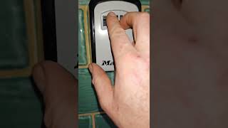 Key lock box / Keysafe - How to change the code