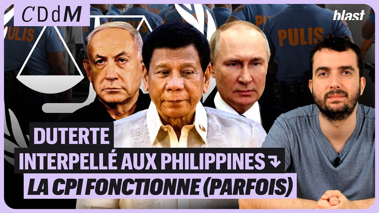 ⁣LA COUR PÉNALE INTERNATIONALE FONCTIONNE (PARFOIS) : DUTERTE INTERPELLÉ AUX PHILIPPINES