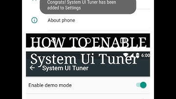 How To Enable System Ui Tuner In Moto G4 Plus Without Root
