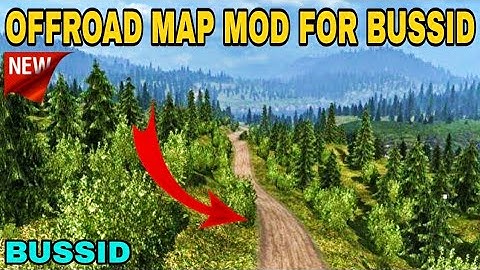 new offroad map mod for bus simulator indonesia | mod map bussid | mapas para bus simulator indonesi