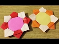 折り紙＊メダルの折り方 作り方 origami