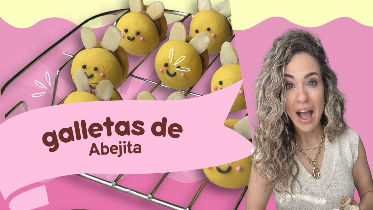 Galletas facilitas de abejita!!! 🐝💖