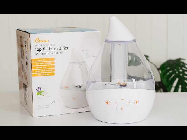 4-in-1 Cool Mist Humidifier w/ Sound Machine