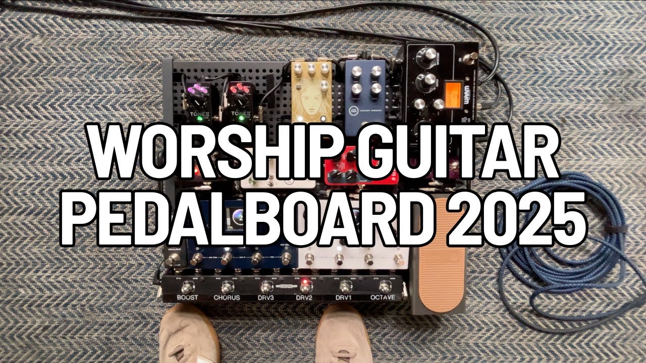 My Worship Guitar Pedalboard For 2025