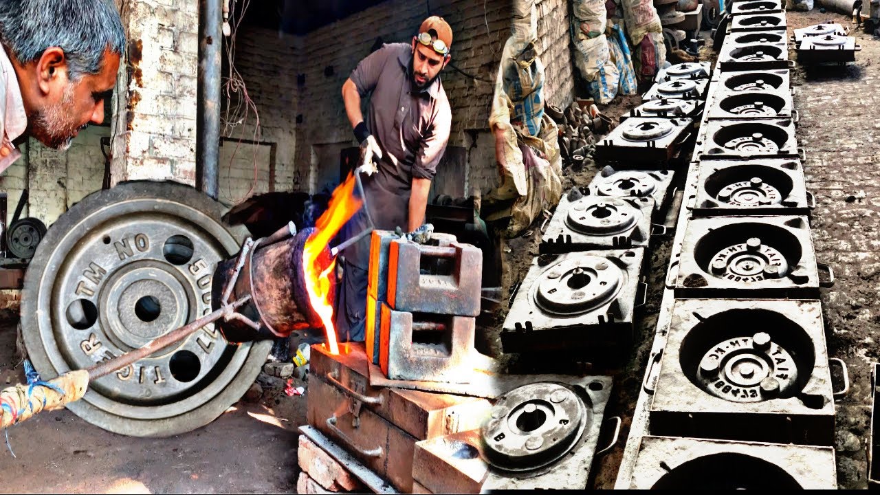 Manufacturing of Diesel Engine of peter || Diesel Engine Wheel Production in Factory