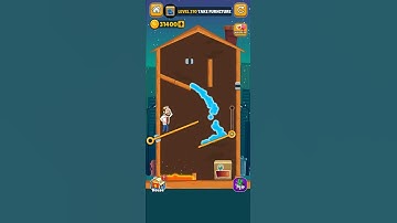 🔥Home pin Gameplay Level 310 Solution - Pull Him Out Game - Android Mobile Game || #shorts