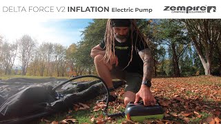 Zempire Delta Force V2 - SPED UP Supercell Electric Pump Inflation Video