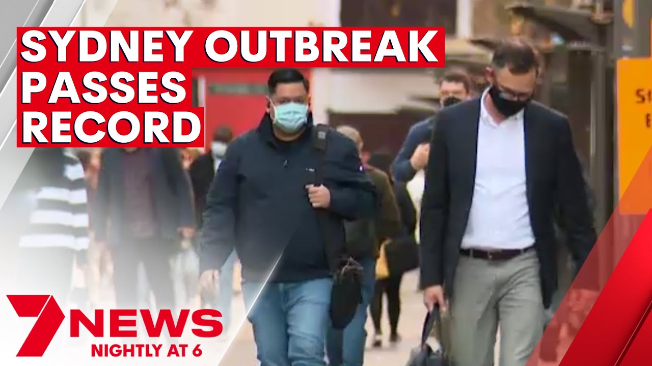 Sydney COVID crisis surpasses Northern Beaches cluster | 7NEWS