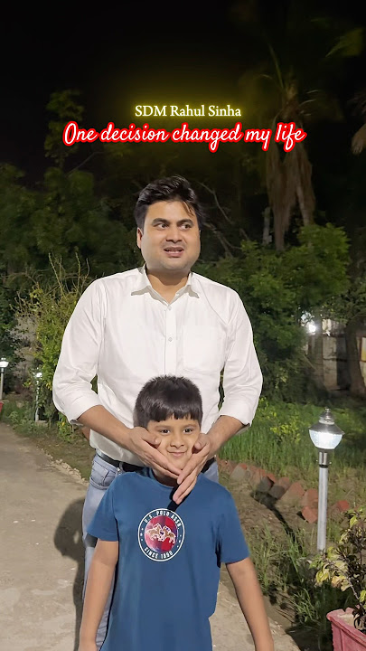 Decision that changed my life #motivation @SDMRahulSinha