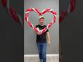 Making A Heart Out Of Balloons 