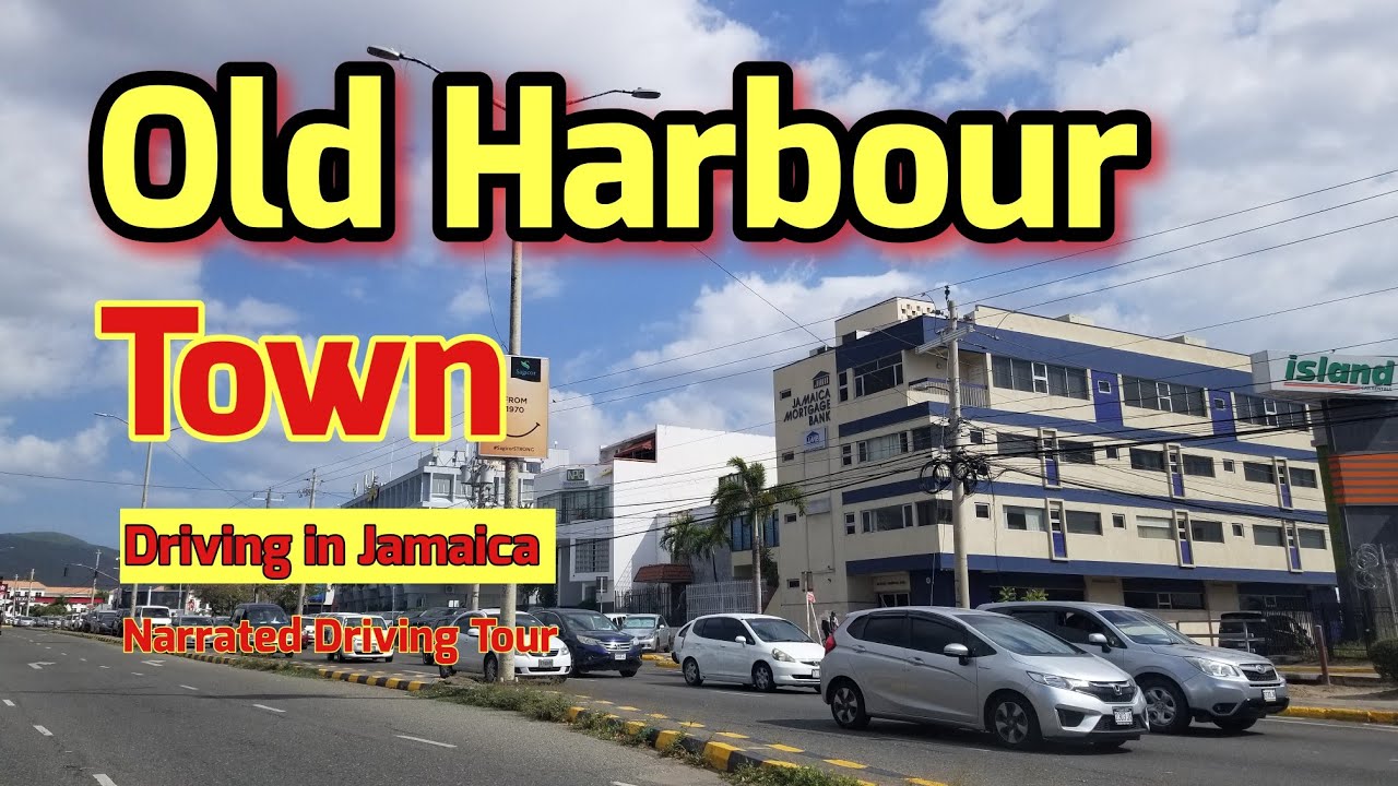 Driving into Old Harbour Jamaica