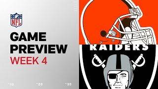 Cleveland Browns vs. Las Vegas Raiders | 2024 Week 4 Game Preview