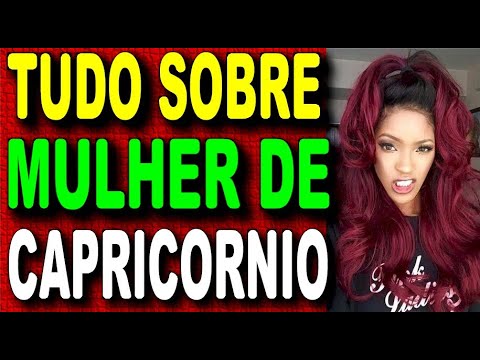 Vídeo: Que Signo Convém A Uma Mulher De Capricórnio