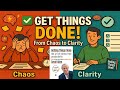 Getting Things Done by David Allen - Full Book Summary - Life-Changing Lessons -  Key Insights