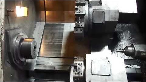 Okuma Model LU15-2SC-1000 4-Axis CNC Turning Center