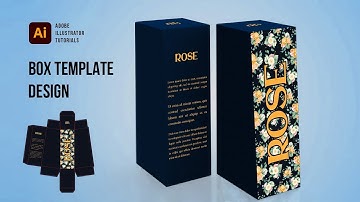 How to Box Template design in Adobe Illustrator CC 2023 | Packaging Design Tutorials
