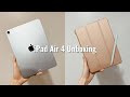 iPad Air 4 Unboxing | Accessories, Screen Protector & More
