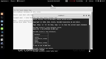 Create Database use MariaDB on Kali Linux | Membuat Database menggunakan MariaDB di Kali Linux