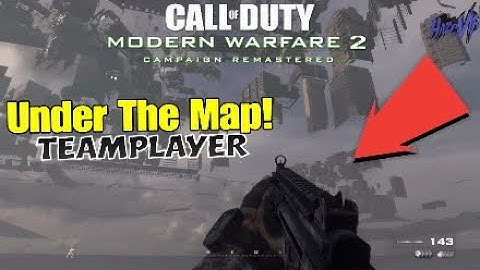 MW2 Remastered Glitch - TeamPlayer *NEW* Out The Map