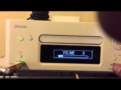 Denon RCD-N7 Wi-Fi Network Streaming AM/FM Receiver with CD Player and iPod dock