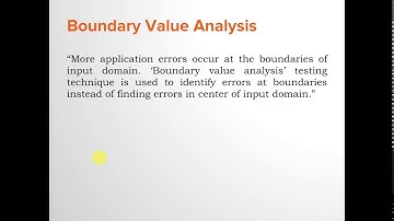 V7 : BB Testing techniques - BVA, ECP, Decision Table v2.0
