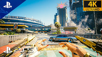 Cyberpunk 2077 1.61 Patch LOOKS ABSOLUTELY AMAZING on PS5 Ray Tracing | Ultra Realistic Graphics 4K!