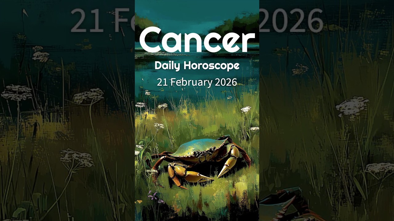 Cancer Daily Horoscope – 21 February 2026