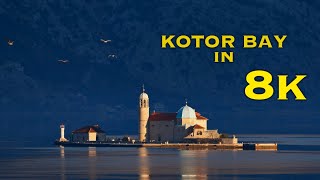 Kotor Bay in Montenegro. Landscape music. Пейзаж под музыку. Которский залив в Черногории