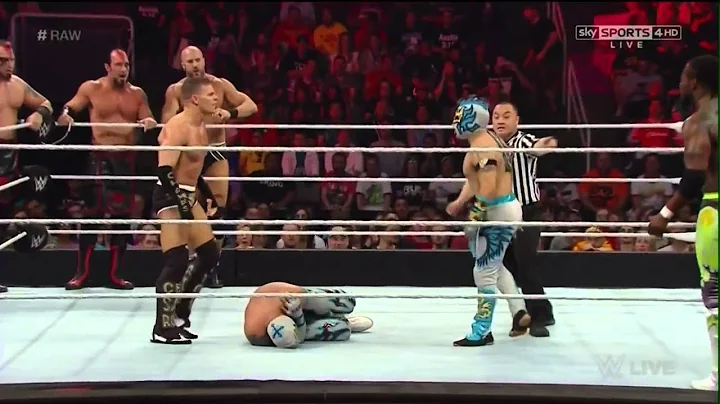 The Lucha Dragons & New Day vs Cesaro & Kidd ,The ...