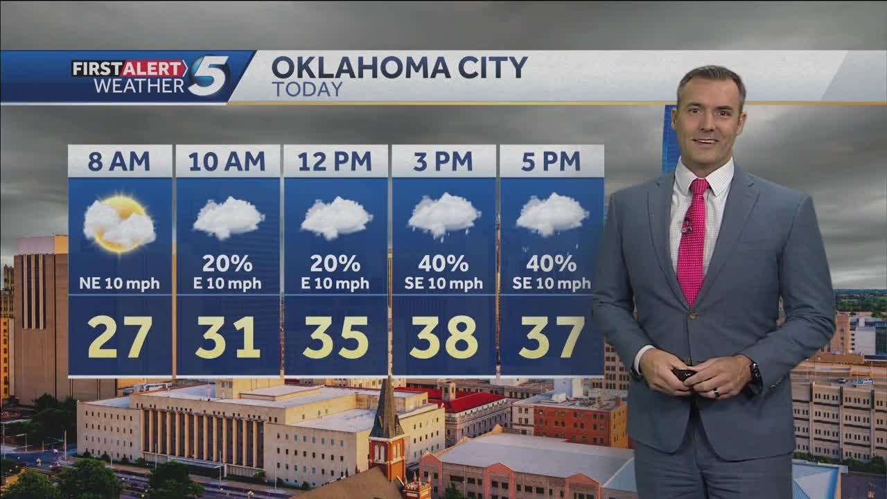 Monday Feb. 10, 2025 Forecast: Wet mess returns to Oklahoma