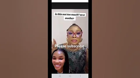 lizzy Anjorin laying curses on Iyabo Ojo and her children