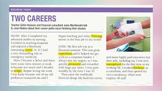 7.7 | Two Careers | Listening English | All English 4U