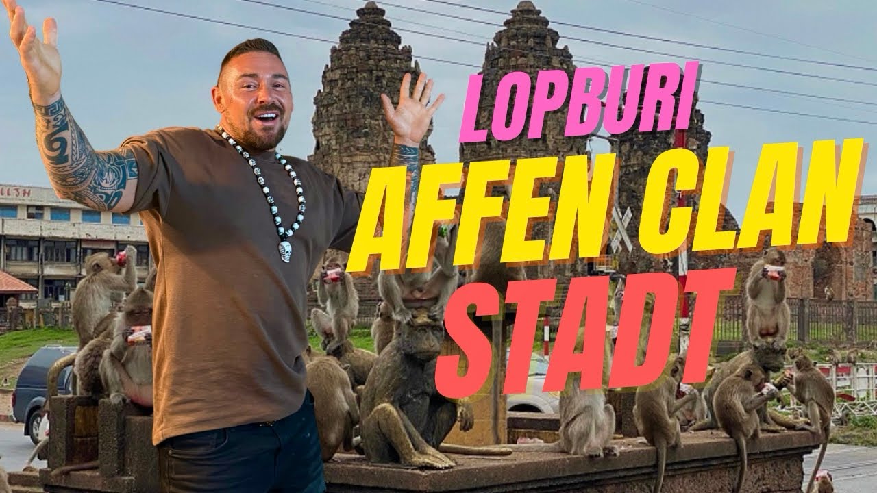 Achtung, Affen-Angriff! Lopburi ist verrückt 🐒🇹🇭Thailand 