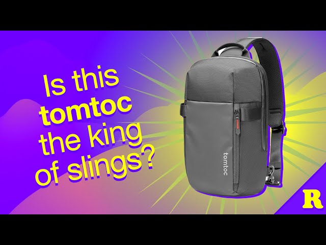 Is this TOMTOC EDC BAG the king of slings? - REVIEW - Nintendo Switch, Steam Deck, iPad, MacBook Pro