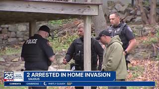 Two arrested after armed home invasion and midday shootout in Saugus