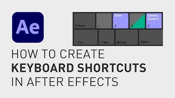How to create keyboard shortcuts in After Effects