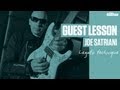 Joe Satriani Guest Lesson - Legato technique (TG235)