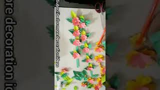 Beautiful wall hanging craft ideas / কাগজের ফুলের ওয়ালমেট /paper papercrafts  shorts youtubeshorts