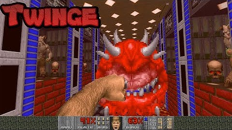 Doom 2: Twinge by Kuro_mahoh for the Doomworld Maximum Project 2021 - UV blind run - fun challenges