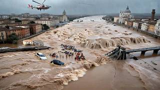 Massive Chaos in Italy Today! Flash Floods & Landslides Hit Calabria After Torrential Rain!