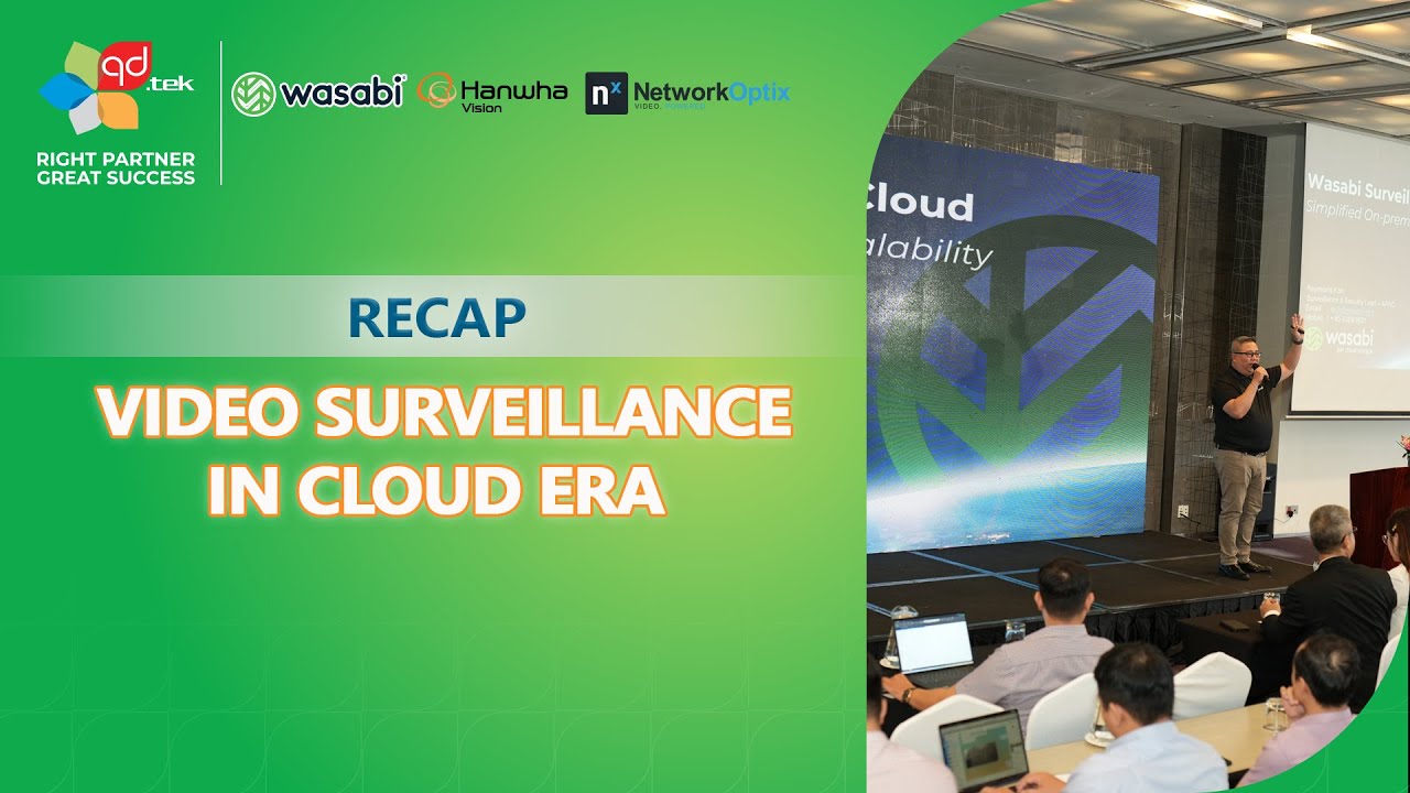 [RECAP] VIDEO SURVEILLANCE IN CLOUD ERA - YouTube