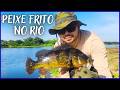 PESCARIA COM AMIGOS E PEIXE FRITO NA BEIRA DO RIO BANABUIÚ #rio #pesca #acampamento