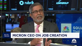 Micron CEO on $6.1B CHIPS Act grant: Excited to bring leadingedge chip manufacturing to the U.S.