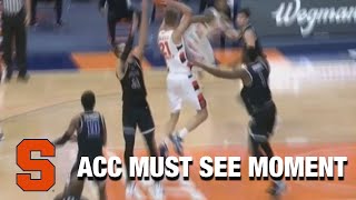 Syracuse's Marek Dolezaj Makes The Fancy Feed To Alan Griffin | ACC Must See Moment screenshot 4